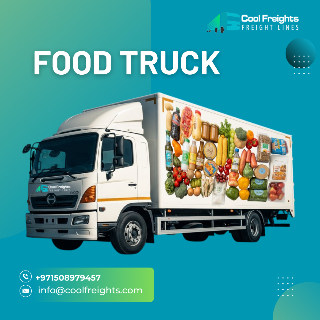 Food truck rental in Dubai for catering and event services